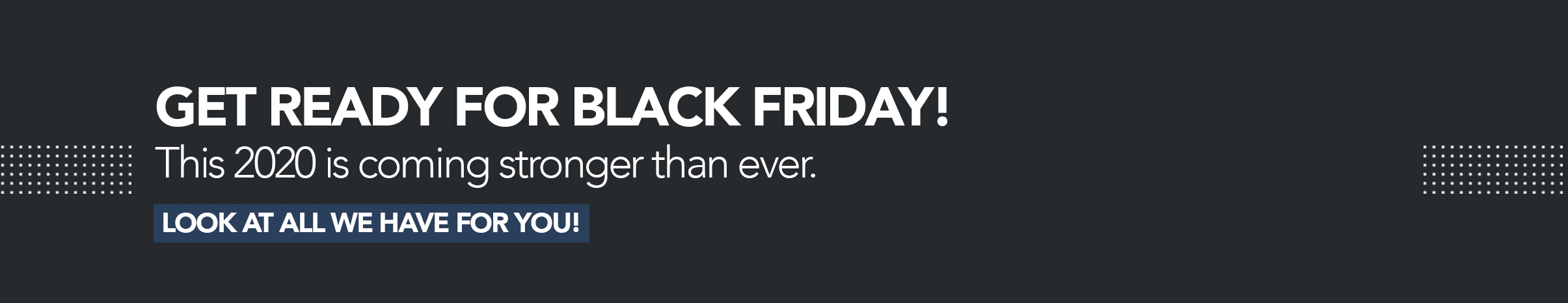 Black Friday in the dental sector 2020