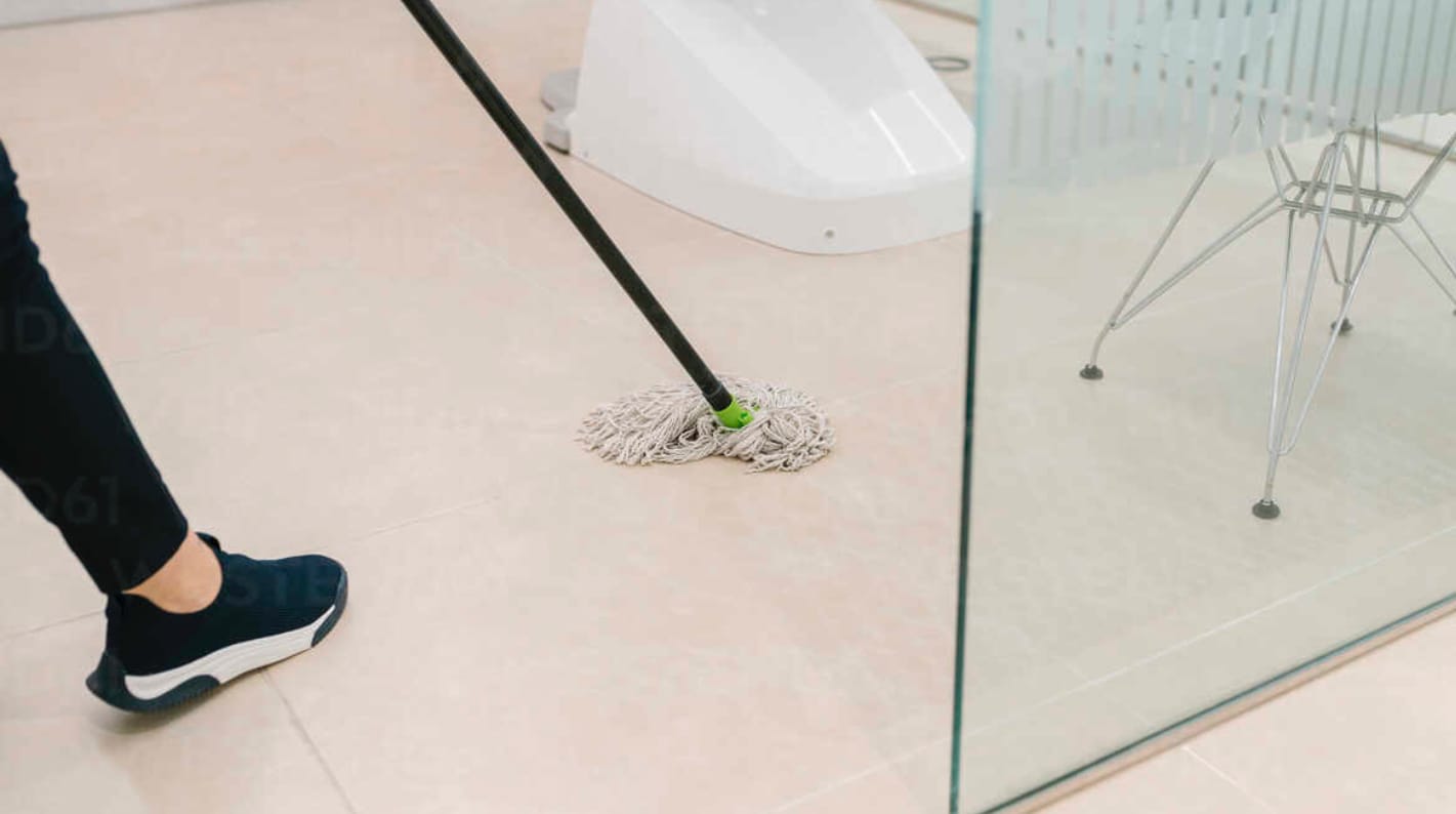 The dental clinic floor