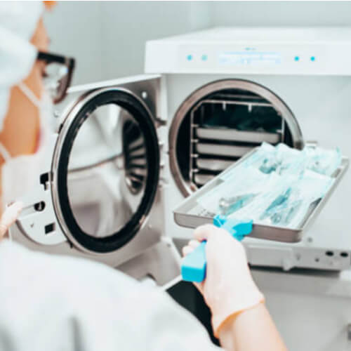 sterilisation processes in the dental clininc