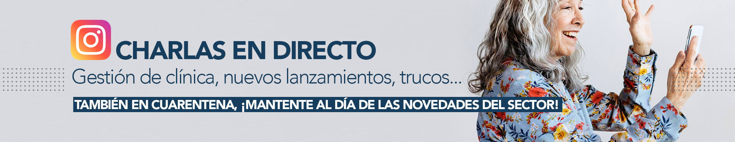 Charlas en directo sobre odontología durante la cuarentena