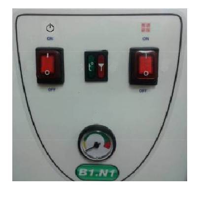 Disinfection Hygenio B1-N1 control panel