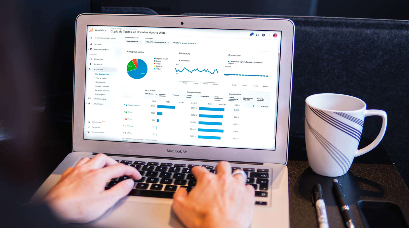 google analytics en Marketing Digital en la clínica dental