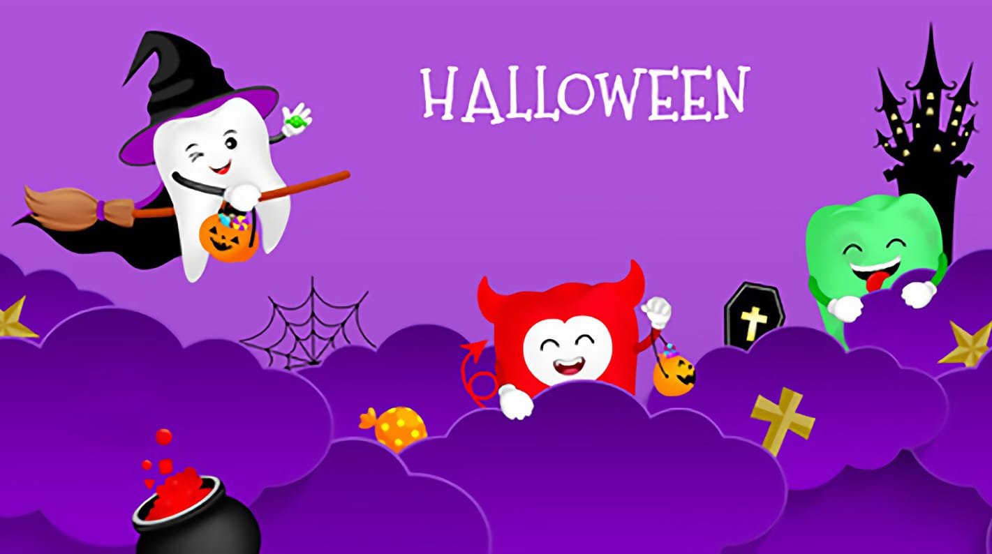 Cómo mantener una boca sana en Halloween