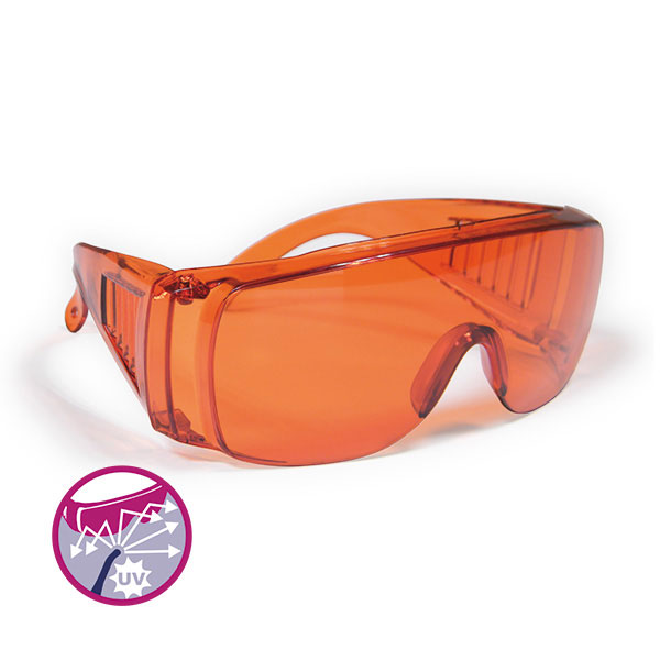 Polymerization goggles