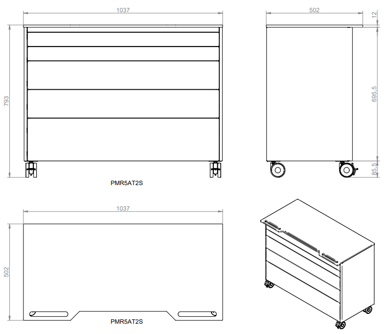 Modulo Rodable de Zilfor